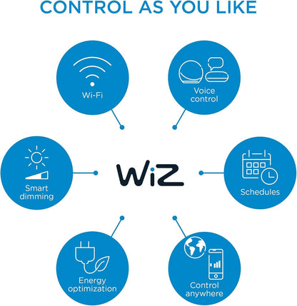 WiZ Connected 60W A19 Medium Base WiFi Tunable White Light Bulb