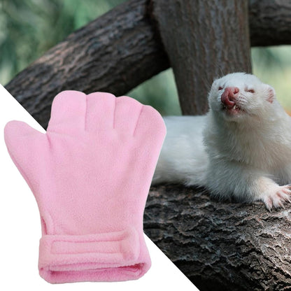 Anti Bite Gloves, Bite Resistant Gloves, Gentle Touch Scratch Resistant Safe Handling for Reptile Bird Snake Lizard Squirrel Hamster Nail Trimming Grooming
