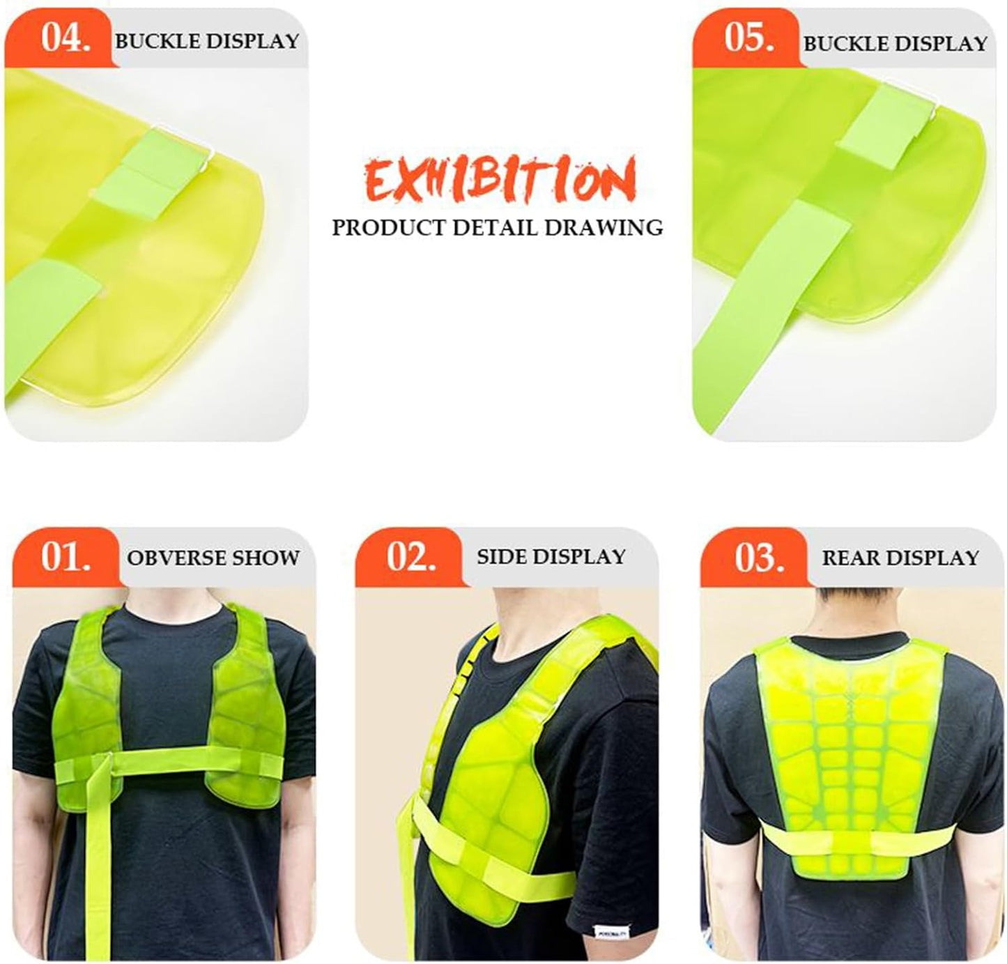 Cooling Vest - Cooling Vest for Men Women | Reusable Adjustable Ice Vests | Personal Protective Equipment & Safety Gear For Work Workout Construction Motorcycle Fishing Sun Protection Camping