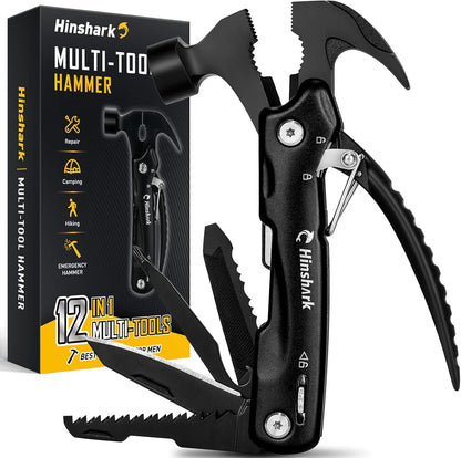 Fathers Day Dad Gifts from Daughter Son Wife, 12 in 1 Hammer Multitool, Fathers Day Cool Gifts for Dad, Anniversary Birthday Mens Gifts for Men Dad Husband Grandpa, Best Dad Ever Gifts, Cool Gadgets