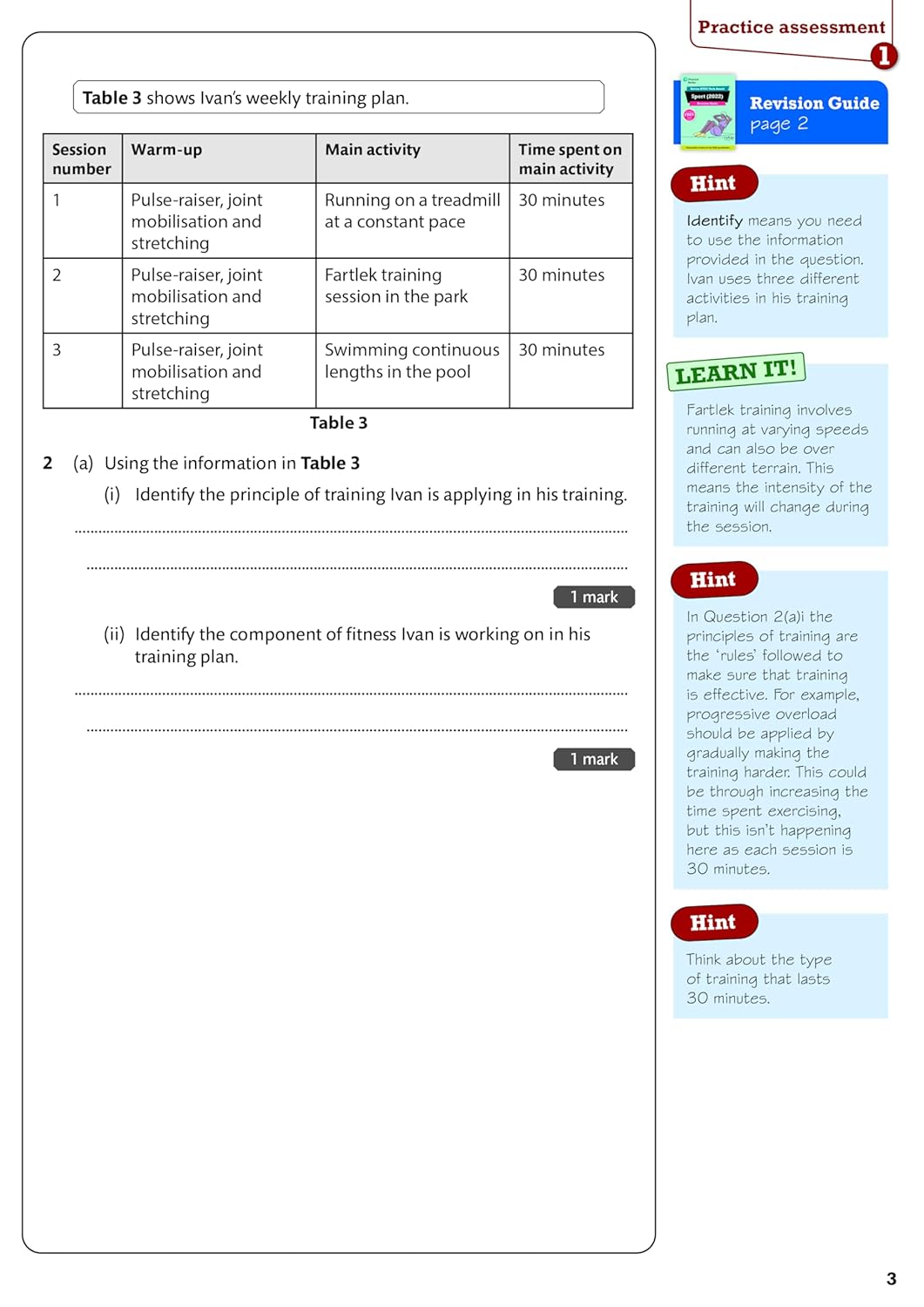Pearson REVISE BTEC Tech Award Sport Practice Plus - for 2025 and 2026 exams
