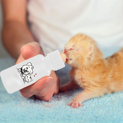 Kitten Bottles for Nursing - Kitten Bottle Feeding Kit | Baby Kitten Bottle for Cats | Puppy Milk Feeder | Feeding and Watering Supplies | Pet Feeding Bottle for Indoor Outdoor Small Animals