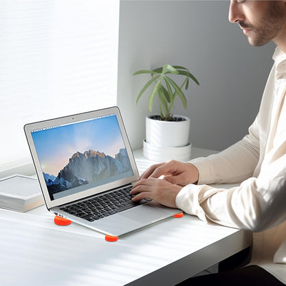 Laptop Cooling Silicone Pad - Portable Silicone Small Hemisphere Pad,Multifunctional Cooling Stand Non Slip Stable Hemisphere Riser for Laptops