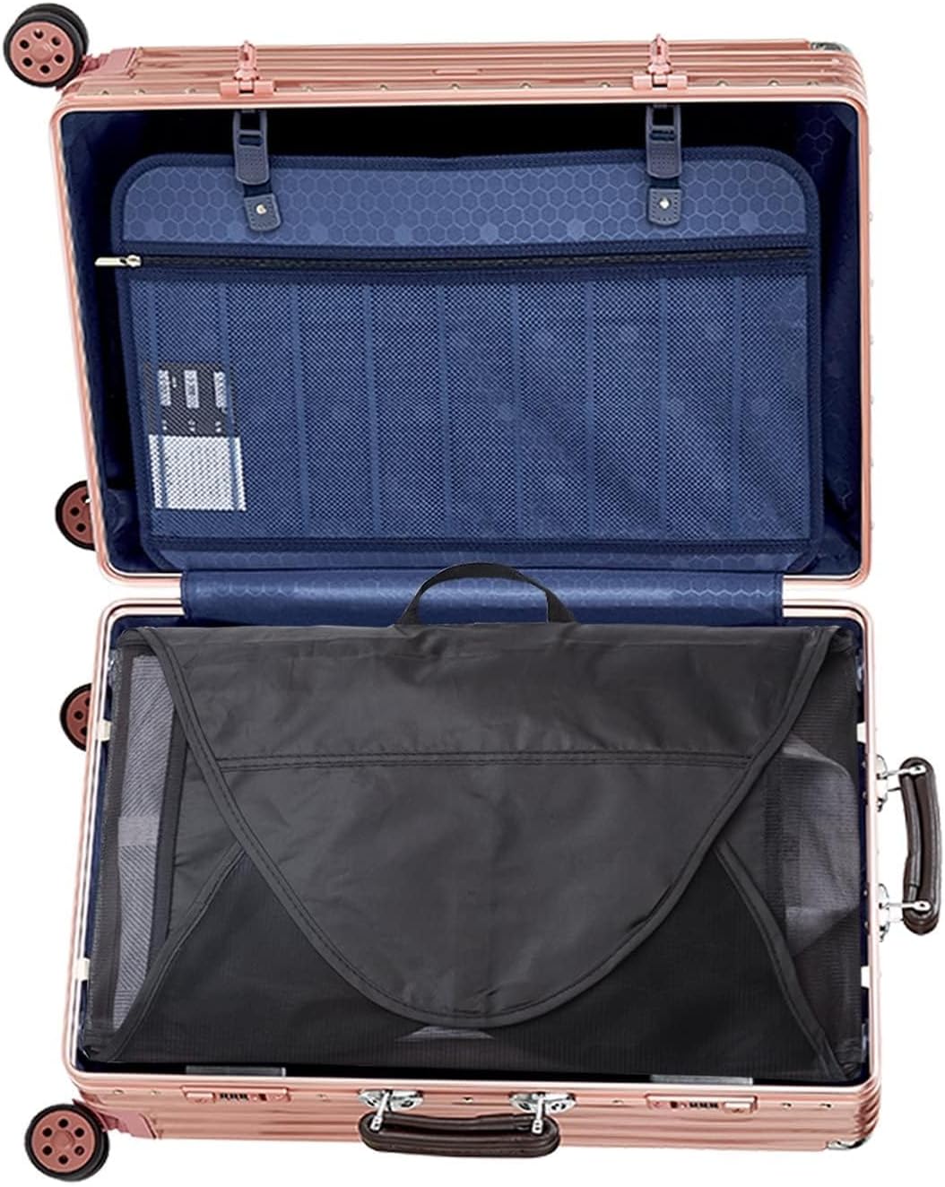 Garment Packing Folder For Travel Clothes Organizer Travel Garment Bag Luggage Accessory Black, Black, Large