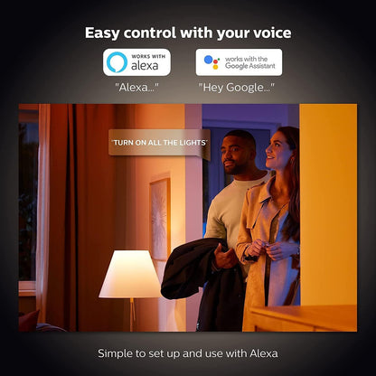 Philips Hue White Ambience A60 75W 1100 Lumens Smart Bulb with E27 Fitting