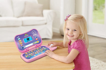 VTech Toddler Tech Laptop - Educational Laptop for Children - 524853 - Pink
