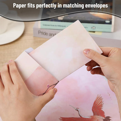 Mr. Pen- Stationery Writing Paper Set With Envelopes, 30 Letter Papers + 18 Envelopes, Cute Set for Writing Letters