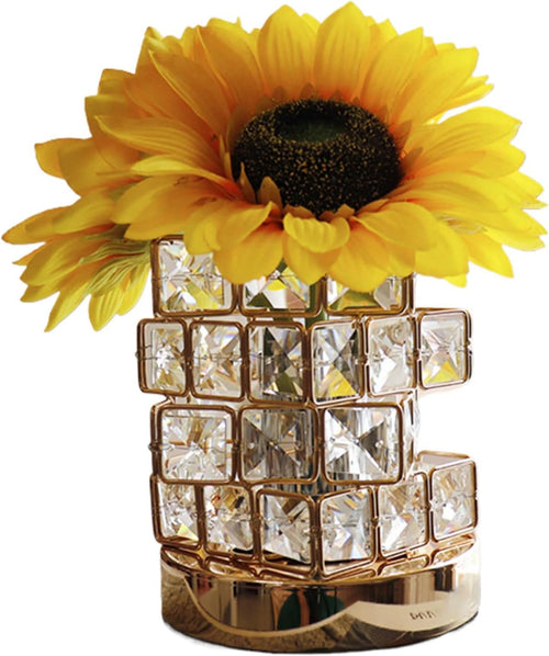 Touch Control Lamp, Rechargeable Sunflower Light, Led Tabletop Night Light, 8.66x4.72 Inches Soft Glow Ambience, USB Charging Port, Single Unit, Waterproof Bag for Bedroom, Desk