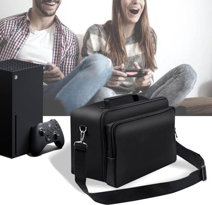 Mcbazel Travel Bag Carrying Case for Xbox Series X, Portable Storage Case Bag with Multiple Storage Pockets for Controllers, Games, Cables and Other Gaming Accessories