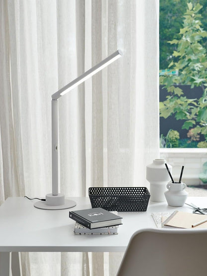 Beacon Lighting Lucci Connect Beam LED Smart Table Lamp in White