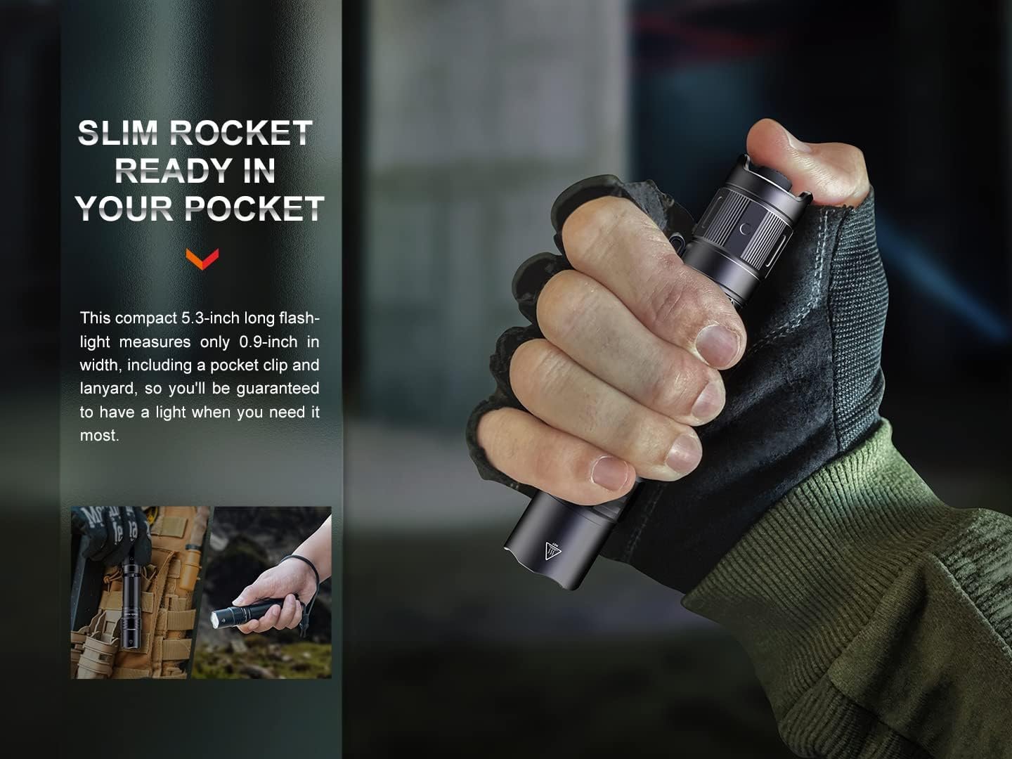 Fenix PD35R Compact Rechargeable Tactical Flashlight ** Canadian Edition