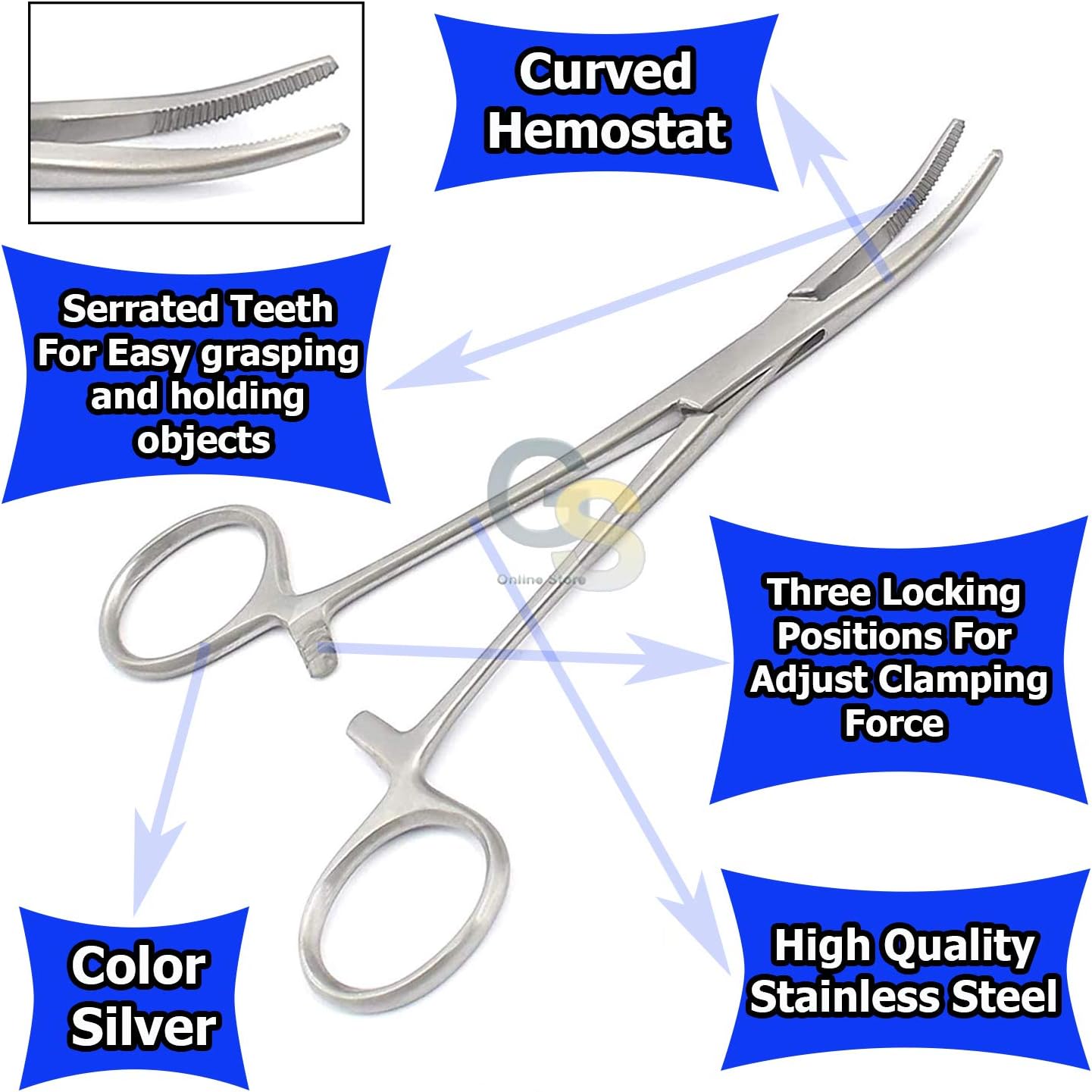 G.S Veterinary G.S PET Grooming Ear Hair Remover Dog Grooming Tools Pets Hygiene Oral Care VETS