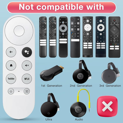 LOUTOC G9N9N Replacement Voice Remote Control for Chromecast with Google TV HD/4K Streaming Stick