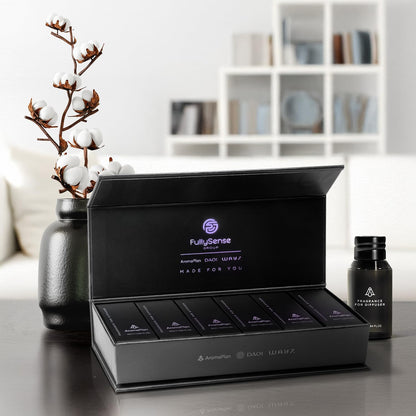 AromaPlan Home Luxury Scents, Hotel Premium Collection Set- 5 Star Hotel Collection- Natural, Non-Toxic Cold Air Diffuser Oil - Gift Ready, Diffuser Oils Scent (6 Pack/ 0.85 fl.oz (25 ml)