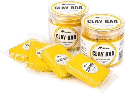 Car Clay Bar 8 Pack 800g, Premium Grade Clay Bars Detailing Magic Clay Bar Cleaner Auto Wash Bars with Washing and Adsorption Capacity for Car Wash Car Detailing Clean,RV, Bus,Glass Cleaning (8 Pack)
