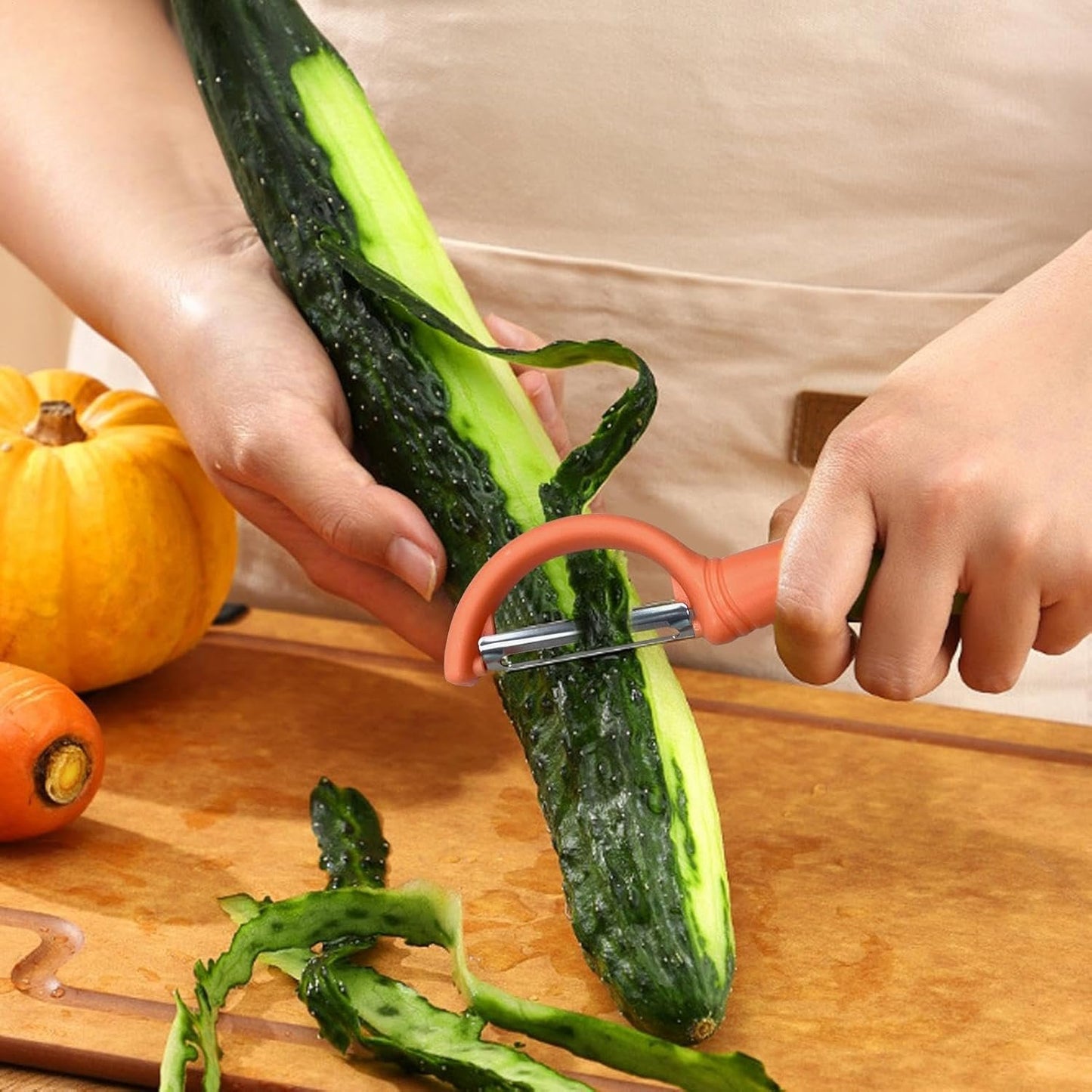 Peeler for Kitchen, Stainless Steel Peeler - 3x Stainless Steel Vegetable Fruit Peeler,Ergonomic Design Food Prep Vegetable Processing Tool for Potato, Pep