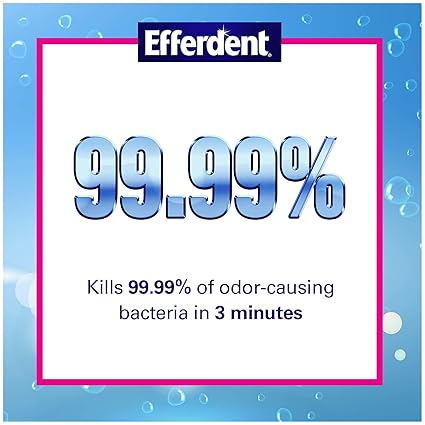 Efferdent Denture Cleanser Tablets, Complete Clean, Tablets, Multicolor, 252 Count