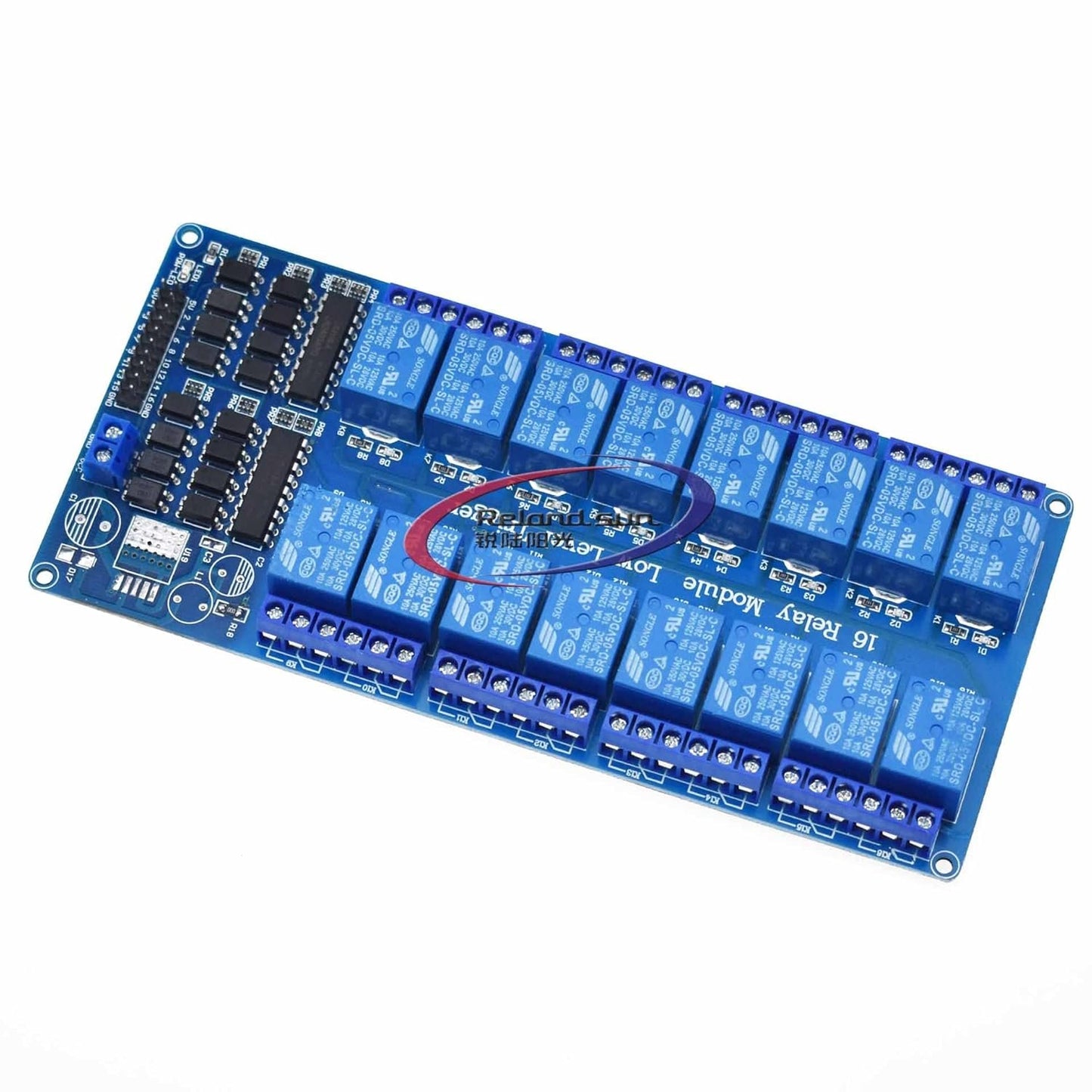 2PCS 16-Channel 12V 5V Relay Module Board (5v)