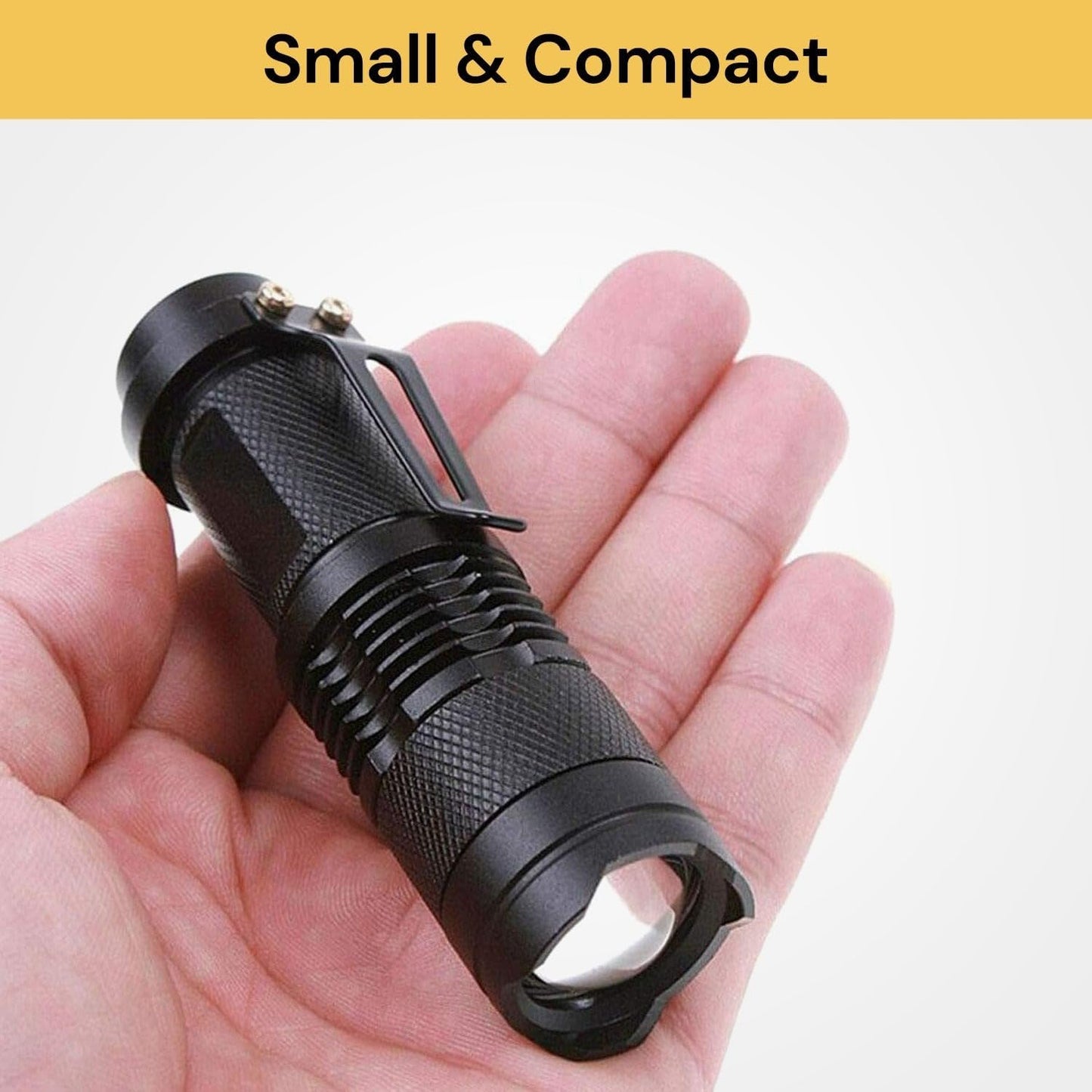 EZONEDEAL UV Flashlight, Super Bright High Lumens Rechargeable Flashlights, Adjustable Tactical Lights, Ultraviolet Blacklight, Portable Mini Torch Light Detector for Pet Urine, Stain, Camping, Home