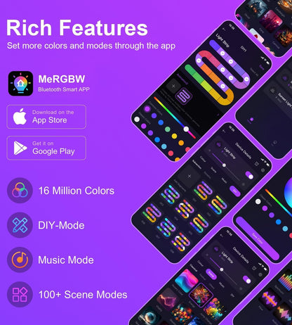 selfila Music Sync DIY Hexagon Lights - Smart APP and Remote RGB Wall Light Hexagonal Modular Gaming Light Honeycomb Shape Panels LED Lights for Bedroom Children Room Decor (8)