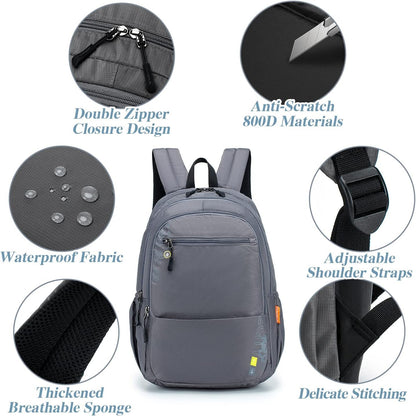 SPAHER Ryanair Cabin Bag 40x20x25 Hiking Backpack School Travel Backpack Mountaineering Bag Nylon Outdoor Waterproof Sport Trekking Camping Backpack Daypack Small Laptop Rucksack for All Persons