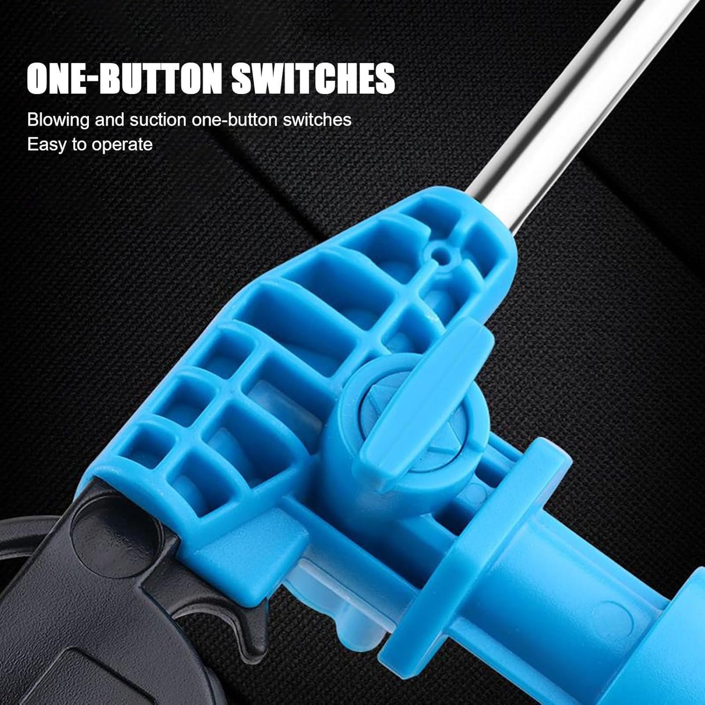 Qzdtue Auto Cleaning Air Blower, Cordless Dryer, Ampio Caliber Blower Tool, Ergonomic Handle, Lightweight, Powerful Cleaner for Industrial, Workshop, Garage, Auto Detailing