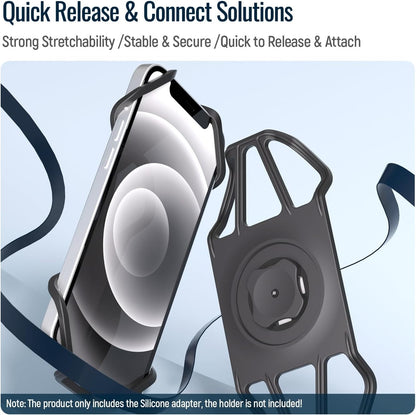 sincetop Universal Phone Silicone Adapter for C Series [1st Generation/2nd Generation] Holders