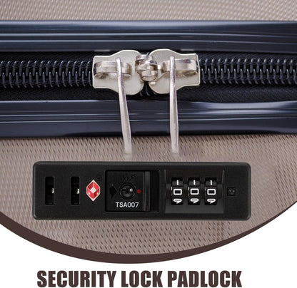 Mipcase Luggage Locks TSA Approved: Safety Suitcase Zipper Combination Lock for Baggage Outdoor Travel
