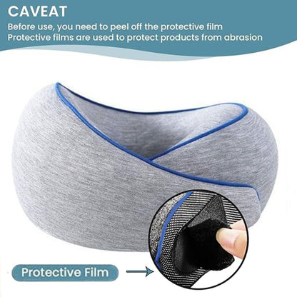 Chin Supporting Travel Pillow- Keeps The Head from Falling Forward - Comfortably Supports The Head, Neck and Chin in Any Sitting Position, Portable U Pillows for Cars, Airplane, Office. Adult Size