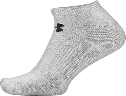 Under Armour Adult Training Cotton No Show Socks, Multipairs