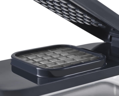 Joseph Joseph Multi-Prep Compact 4-in-1 Multifunctional Set, Kitchen Vegetable Chopper & Dicer, Cheese Grater, Mandoline Veggie Slicer, Food Julienne Cutter with Container