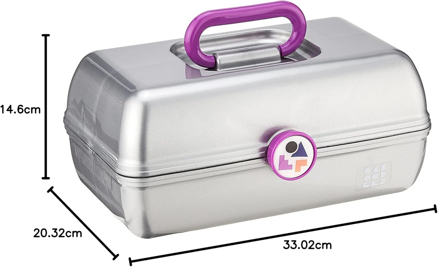 Caboodles Twilight Disco - On-the-go Girl Costmetic Organizer Make-up & Accessory Carry Case