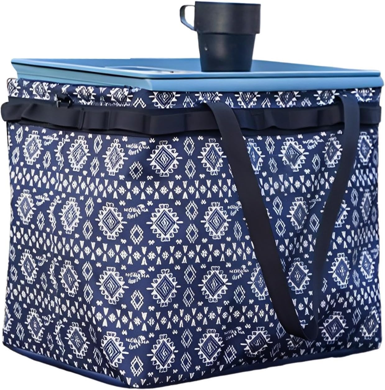 Camping Duffle Bag, Travel Gear Organizer, Waterproof Tote Bag with Massive Storage Capacity and Foldable Design for Closet, Camping, or Outdoor Adventures, 1 Piece