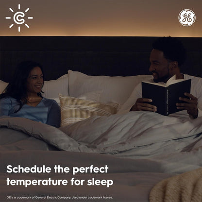 GE CYNC Smart Ceiling Fan Control, Neutral Wire Required, Bluetooth and 2.5 GHz Wi-Fi 4-Wire Smart Switch, Works with Amazon Alexa and Google Home, White