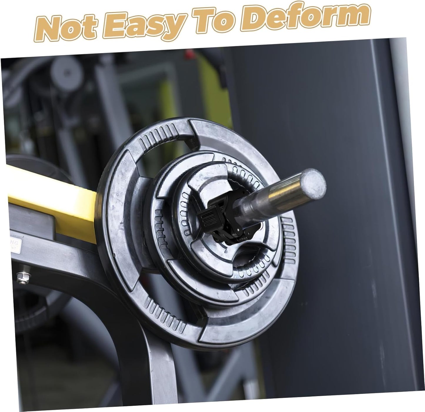 Zerodeko Secure Gym Equipment 25mm Barbell Collars Adjustable Clips for Dumbbell Spring Clamps
