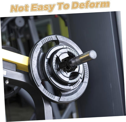 Zerodeko Secure Gym Equipment 25mm Barbell Collars Adjustable Clips for Dumbbell Spring Clamps
