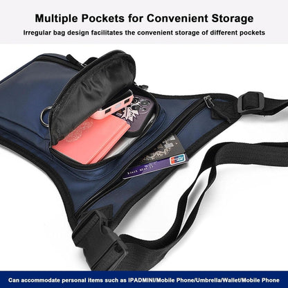 Leg Bag Leg Belt Bags for Shoulder Bag for Motorcycle Riding for Outdoor Driving, Travel, Hiking Easy Carry Any Phone,Wallet
