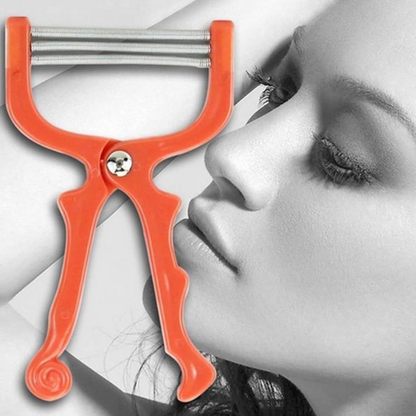 SYXLS 3 Pieces Epilator, Spring Epilator Tool, Handheld Facial Hair Removal, Facial Hair Removal Tool