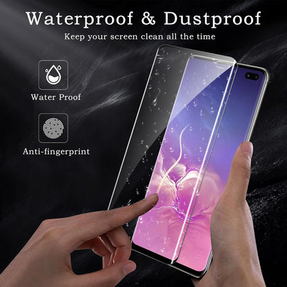 2 Pack Screen Protector for Samsung Galaxy S10 Plus 2 Pack Camera Lens Protector, 3D Tempered Glass Film, Ultra HD 9H Hardness Case Friendly Anti Scratch Ultra Resistant Shatter Protection