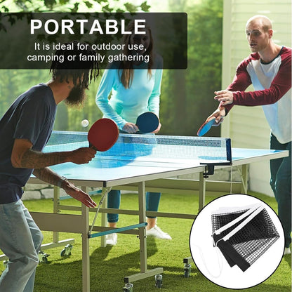 1PCS Black Table Tennis Net,Polyester Table Tennis Net,Table Tennis Net Replacement,Table Tennis Net Table Accessories,Folding Table Tennis Net for Indoor and Outdoor