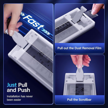 X-it for S25 Ultra Screen Protector [Non-Glass] Auto Alignment, Bubble-Free, Fingerprint ID Support,Case Friendly