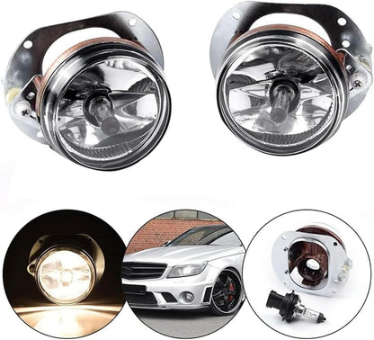 1 Pair Bumper Fog Light For W204 W216 R230 W164 W251 Automotive Accessories 2048202156 2048202256 Replacement Fog Lamp