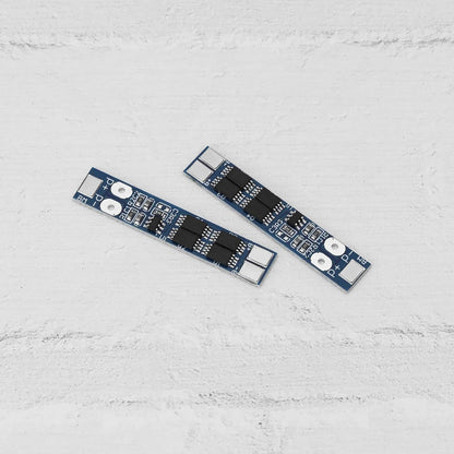 OTOTEC 6PCS Lithium Battery Protection Board 2S 8A 7.4V 18650 Li-ion Lithium Battery Charger BMS Protection Board 40.8x8x2.1mm Used for LED Light Backup Power Supply Solar Street Light Battery Pack