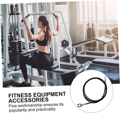 CORHAD 1pc DIY Fitness Wire Rope Heavy Duty Steel Cable for Home Gym Portable Lightweight Practical Gym Cable Versatile Fitness Pulley Accessories