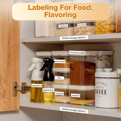 Phomemo D30 Continuous White Label Paper, For D35 Q30 Q31 Q32 Q30S Label Maker, Thermal Printing Inkless & Clean, 0.59"X23.62"(15mm X 6m),Labeling For Home Organization Office