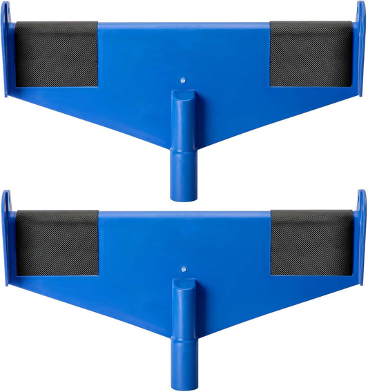Nkiy Quen 2 Pcs 17 Inch Gutter Ladder Safety Rest-Non-Slip Gutter Guard Ladder Stabilizer-Ladder Safety Helper for Gutters and Roof Safety Protection
