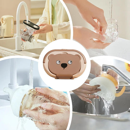 Baby Bottle Brush, Portable Cleaner Kit, 3.35in Nipple & Straw, Washing Tool Pipes, Food Boxes Set for Tumblers, Drinking Glasses, Essential Cleaning Accessories
