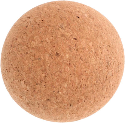 UKCOCO Palla da Yoga Palline da Massaggio Palla da Massaggio alle Palla massaggiante per i Muscoli Muscolare per Massaggio in Sughero Palla massaggiatore trucioli di Sughero