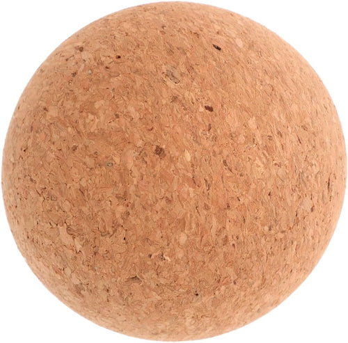 UKCOCO Palla da Yoga Palline da Massaggio Palla da Massaggio alle Palla massaggiante per i Muscoli Muscolare per Massaggio in Sughero Palla massaggiatore trucioli di Sughero