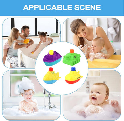 Baby Bath Sprayer Toy, Submarine Toddler Spray Toy, Fun Interactive Educational Sprinkler, Pool Beach Outdoor Water Play for Sink, Bathtub, Bathroom Shower, 3,54 x 2,56 x 1,97 pollici